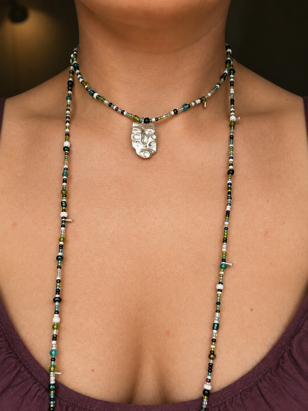 Wrap necklace
