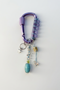 Purple carabiner